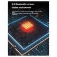 thumbnail image 3 of Wireless Bluetooth V5.3 Ear Buds Hybrid Active Noise Cancelling ENC ANC Earbuds for Laptop Pad Android/IOS Phones, 3 of 5