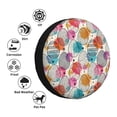 thumbnail image 4 of Naloa Easter Egg PVC Leather Spare Tire Wheel Cover for Car Truck SUV Camper Trailer Universal Fit many size16 inch, 4 of 6