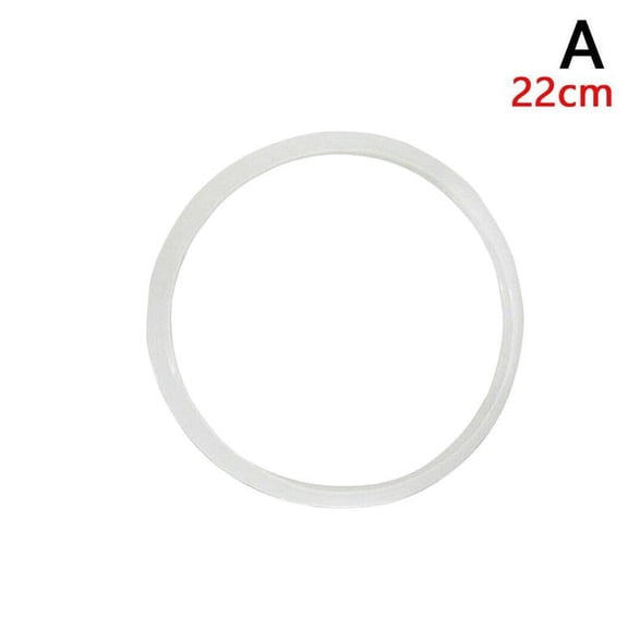22-32cm Replacement Silicone Rubber Clear Gasket Pressure Cooker Rings Seal D8FJ Y5M1