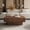 Walnut, variant on Walnut Lift Top Coffee Table with Storage, 38.6 Fluted Design Adjustable Height Solid Wood Veneered Modern Coffee Table for Living Room, Bedroom, Apartment or Office