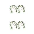 thumbnail image 3 of Bearachild 2 bolsas de alto grado de simulación de flores de glicina simuladas para champán denso exquisito 1,8 m Champán denso 1.8m 2Conjunto, 3 of 6