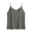 thumbnail image 6 of HappyYEE Women’s Camisole Tops with Lace Trim, Adjustable Spaghetti Strap Sleeveless Tops, Regular Fits Fashion Versatile Cami Tops Dark Gray XL, 6 of 8