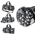 thumbnail image 3 of Easter Dance Bag, Weekender Bag, Shoe Bag, Soccer Bag - 17.7 Inches Sports Bag with Interior Zipper Pocket and Large Capacity, 3 of 6
