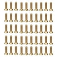 thumbnail image 1 of Countersunk Hex Socket Screws Pure Copper Flat Head Hardware Accessories M5 Machine Screws Inner Hex Screw Fasteners Bolts (50pcs) [M5*20], 1 of 9
