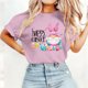 thumbnail image 4 of Camisetas de Manga Larga de Mujer de Moda Casual Imprimir Cuello Redondo para Navidad, Fiesta Y Uso Diario, 4 of 8