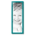 thumbnail image 2 of ArtToFrames 9" x 27" Aqua Picture Frame, 9x27 inch Green Wood Poster Frame (WOM-4428), 2 of 8