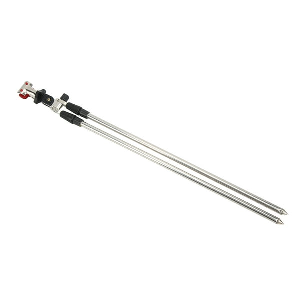 Telescopic Rod Holder, Fishing Rod Ground Holder Adjustable Clip Rear  Ground Plug For Outdoor 