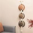 thumbnail image 4 of Macrame Hat Rack for Hanger Wall Display, Bohe Mia Hat Holder for Organizer StoragXL17899, 4 of 6