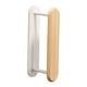 thumbnail image 2 of Organizador de perchas de ropa, estante de almacenamiento de perchas de ropa, gancho colgante de pared de doble nivel para balcón, lavadora de casa, 2 of 8