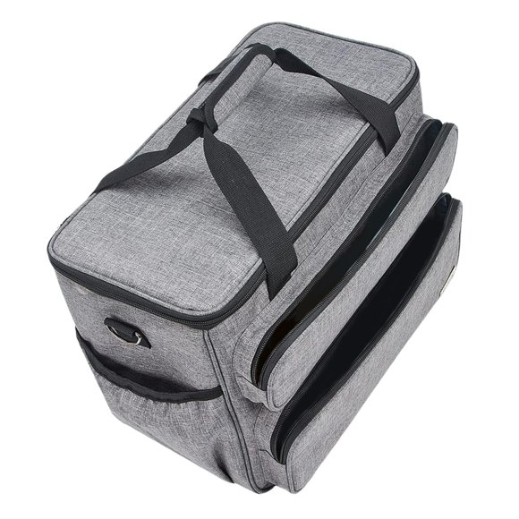 Premium Sewing Machine Carrying Case Padded with Multiple Pockets Oxford Cloth ,