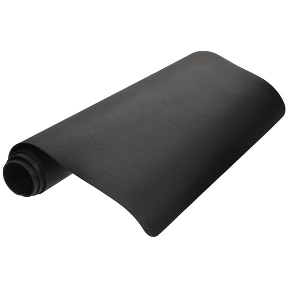 FRCOLOR Gaming Mouse Pad with AntiSlip PU Material for Office Use Black Double Sided .84x7.87 Inches