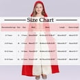thumbnail image 3 of bbymog Halloween Teen Girl Clothes Cosplay Costumes Medieval Vintage Velvet Hooded Dresses for Girls with Belt Red B 5 Years, 3 of 3