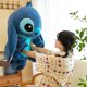 thumbnail image 4 of Disney Lilo & Stitch muñecos de peluche grandes de dibujos animados para niños, Kawaii Sleep Companion, juguetes de peluche de 32-60cm, almohada para niños, regalos, 4 of 5