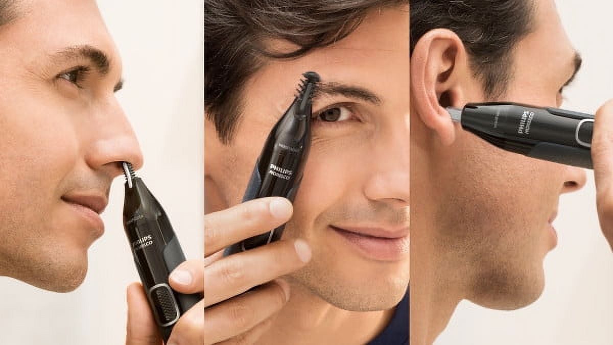 Philips Norelco Nose Trimmer 3000, For Nose, Ears Eyebrows, NT3600/62