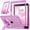 Purple, variant on Shockproof Cute Case with Stand for iPad 10.2" 7/8/9 Gen