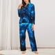 thumbnail image 2 of Balery Wolf Conjunto de Pijama con Estampado para Mujer, Conjunto de Dos Piezas con Manga Larga, Ropa de Dormir Suave con Bolsillos, Pijamas Cómodos-Medium, 2 of 7