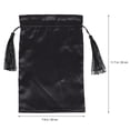 thumbnail image 2 of 3pcs Hair Extensions Packaging Satin Bags Drawstring Wig Bags Hair Storage Pouch, 2 of 7