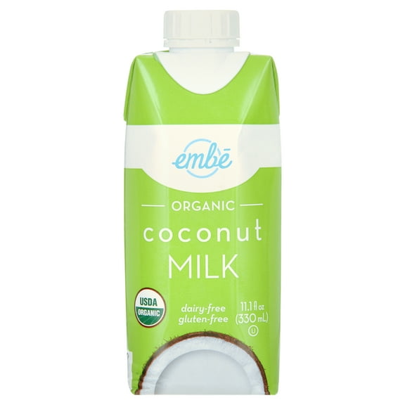 embe Organic Unsweetened Dairy-Free Coconut Milk, 11.1 fl. oz.
