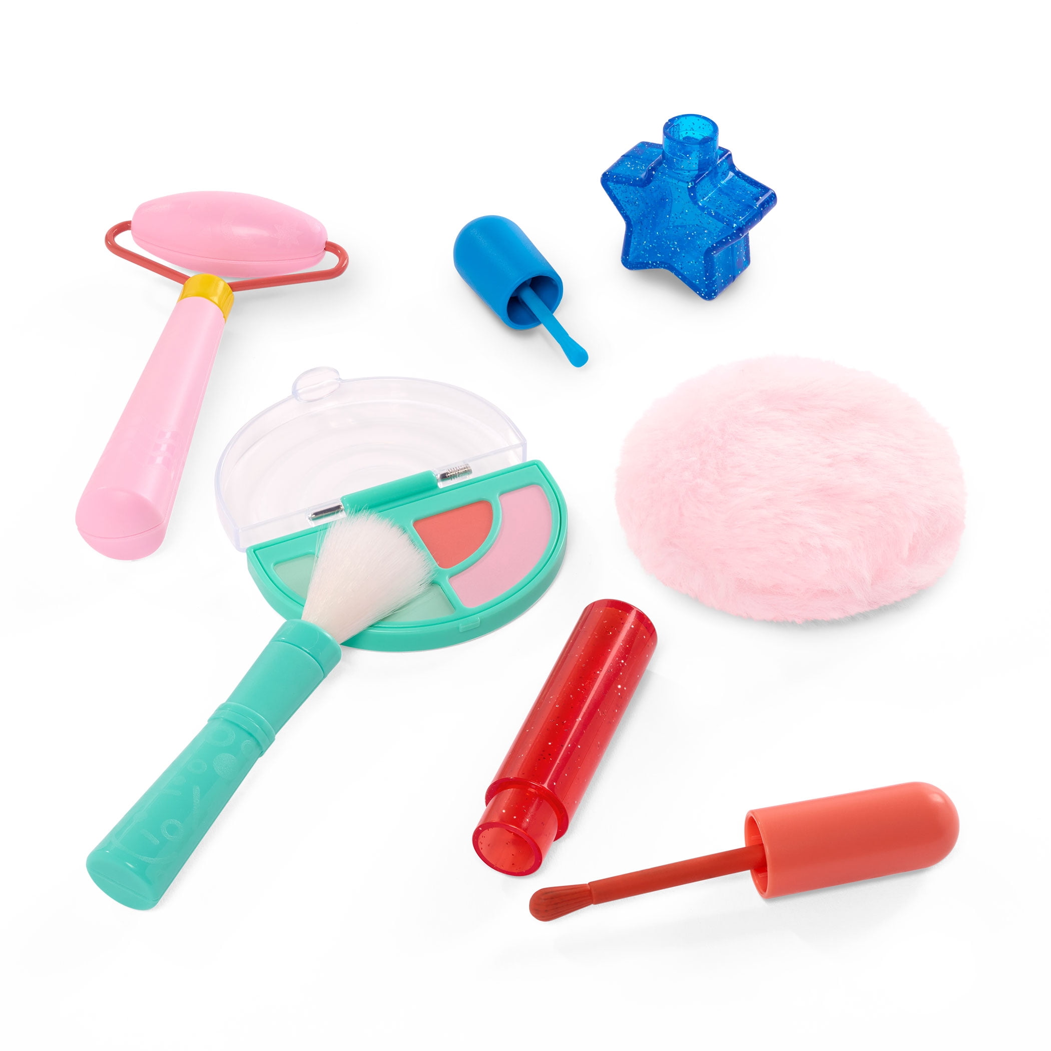 Battat Shine ‘n’ Smile Vanity Mirror & Plastic Accessories Playset for 3 Years +