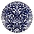 thumbnail image 7 of Thyme & Table Nova 12-Piece Ceramic Dinnerware Set Blue and White, 7 of 7