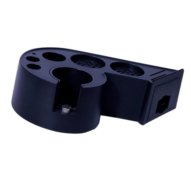 Organizador de estación de prensado de espresso con cajón multiusos, accesorio de 29 x 18 x 9 cm Negro
