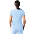 thumbnail image 2 of Adar Addition Scrubs For Women - Modern V-Neck Scrub Top, 2 of 7