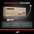 thumbnail image 5 of A-Premium Rear Driver or Passenger Brake Hydraulic Hose Compatible with Select Saab Models - 9-5 2010-2011 - Replace# 13327446, 5 of 6