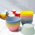 thumbnail image 5 of Tazas para magdalenas, moldes para magdalenas de silicona de calidad alimentaria, herramientas para pasteles, utensilios de cocina, 5 of 5