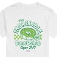 thumbnail image 3 of Marvel Hulk - Incredible Donut Shop - Men's Short Sleeve Graphic T-Shirt, 3 of 5