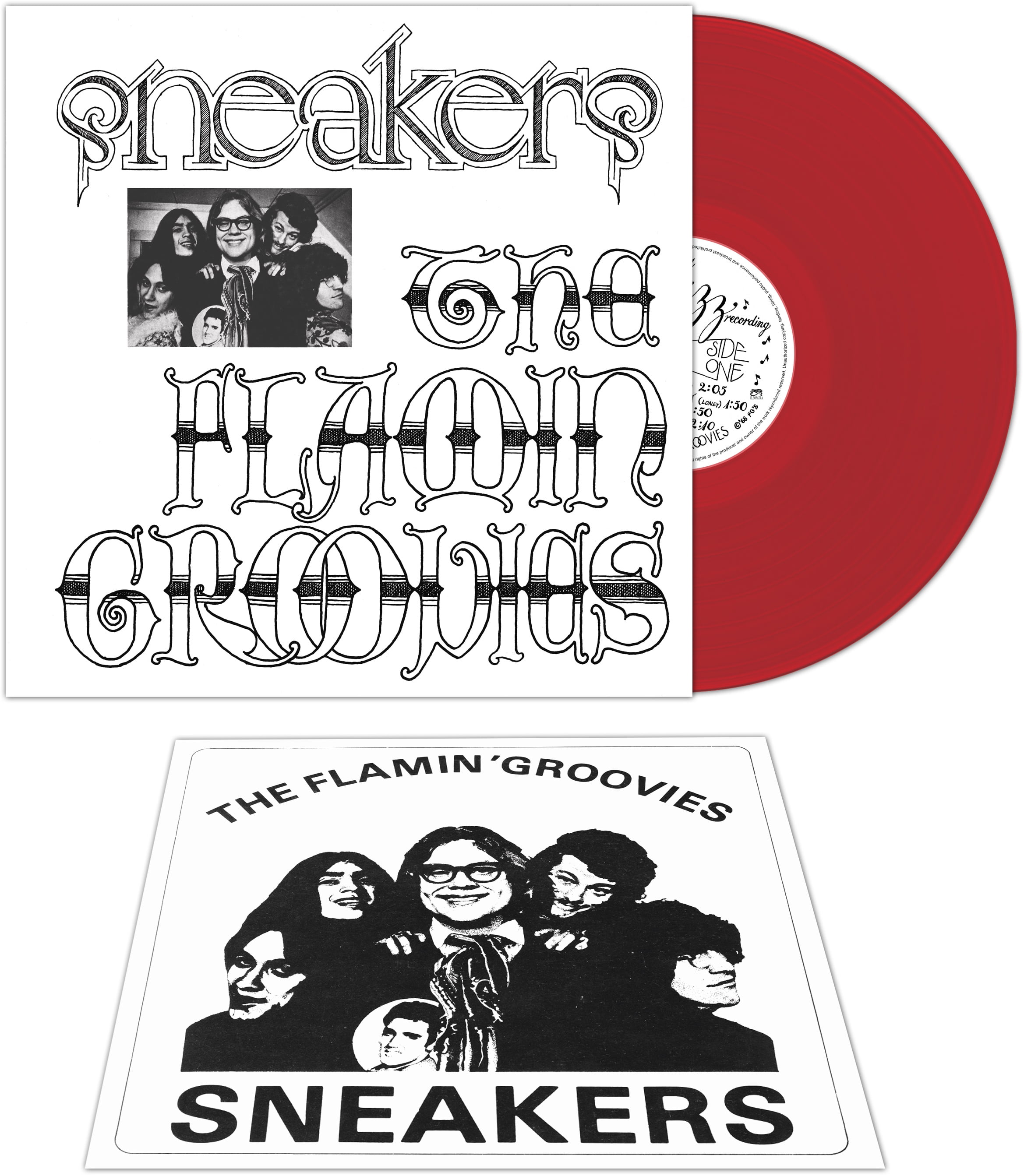 The Flamin' Groovies - Sneakers - Red - Music & Performance - Vinyl