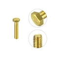 thumbnail image 4 of Unique Bargains Brass Hex Bolts, 5/16-18x1-1/2' 1 Pack Fully Thread Grade 4.8 Machine Screws, 4 of 4