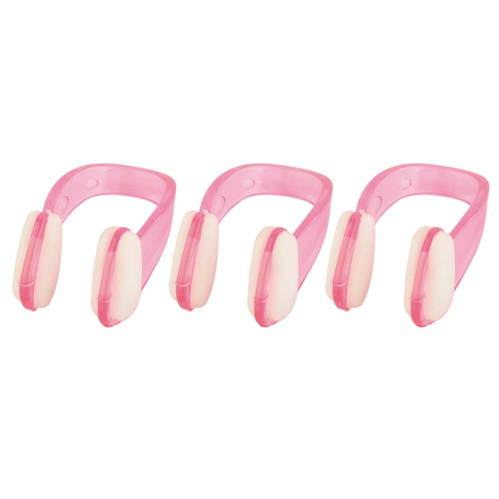 Soft Rubber Diving Swimming Nose Clip 3 x For Ladies