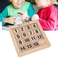 thumbnail image 5 of Juguetes matemáticos educativos rompecabezas de madera juguetes niños bebé número digital rompecabezas juguete regalo azul, 5 of 5