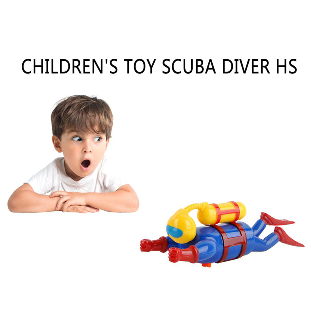 Children's toys on the chain diver swimming bath toys