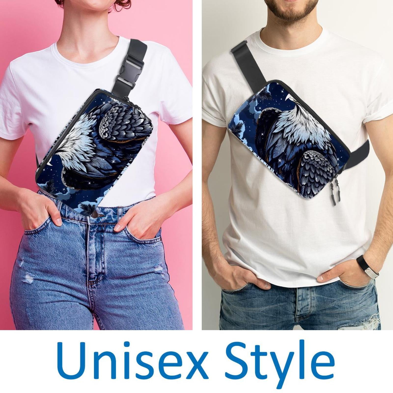 Bird Adjustable Lightweight Unisex Waist Bag Running Belt with Extension Strap Money Belt Holder