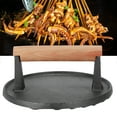 thumbnail image 4 of Barbecue Press, BBQ Tool Grill Press, Bacon Cooker For Beef Burger Grills Roast Sandwiches, 4 of 8