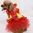 thumbnail image 5 of Eoperou Pet Tang Chinese Style Dress-up Skin-friendly Dogs Cats Tulle Princess Dress Pet Supplies, 5 of 8