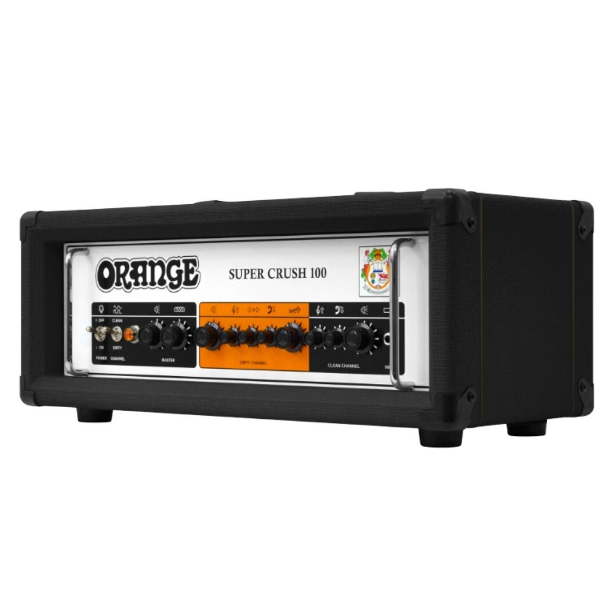 Orange Amplification Super Crush 100 Guitar Amplifier Head (Black)
