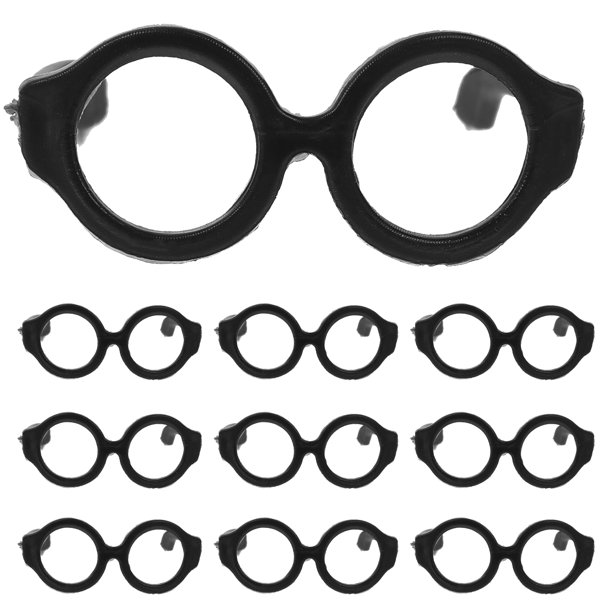KAKOWELY 20 gafas para muñecas, minigafas para vestir muñecas, accesorios de plástico para muñecas.