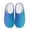 Blue, variant on Custom Slippers Vibrant Style Gradient Color Series Single Avatar Print Home Essential Unisex Comfortable Warm Blue 40-41