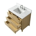 thumbnail image 6 of Vanity Art 36" Bathroom Vanity with Sink and Engineered Marble Top, Freestanding Storage Cabinet with 3 Drawers, 6 of 10