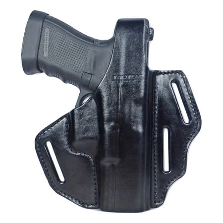 Tactical Scorpion: Fits Glock 19 23 32 CZ P10 3 Slot Thumb Break Leather (Best Leather Holster For Glock 19)