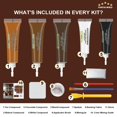thumbnail image 2 of Kit de reparación para muebles de vinilo y cuero marrón STARTSO WORLD, 2 of 8