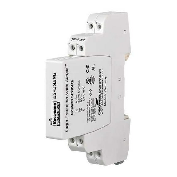 Eaton Bussmann Universal Surge Protection Dev,24VDC,1Ph BSPD24DING