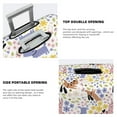 thumbnail image 5 of Lsque Floral Puppy Printed Luggage Cover, Travel Luggage Protector,Scratch and Dirt Resistant, Fits 18-32 Inch Luggage -, 5 of 9