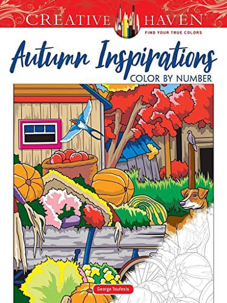 Adult Coloring Books: Seasons Creative Haven Autumn Inspirations