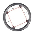 thumbnail image 1 of Protecteur de Roue de Chaîne de Pédalier de Vélo 42T MTB 9.7-10.7 Noir Creux, 1 of 6