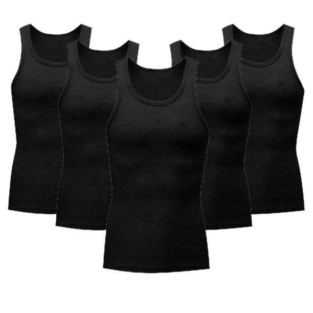 Blusa deportiva de poliéster de manga corta con cuello redondo, ajustada y resistente, de color liso para hombre