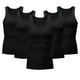 thumbnail image 2 of Penkiiy Camisas sin mangas de compresión de 5 paquetes para hombres, camiseta de entrenamiento de gimnasio deportiva, 2 of 5