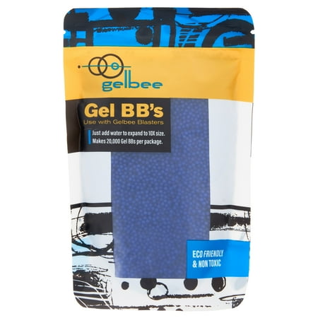 UPC: 0028478154629 | GelBee s 20 000 Ct Gel Beads 7.5mm for Water and Gel Bead Blasters Unisex